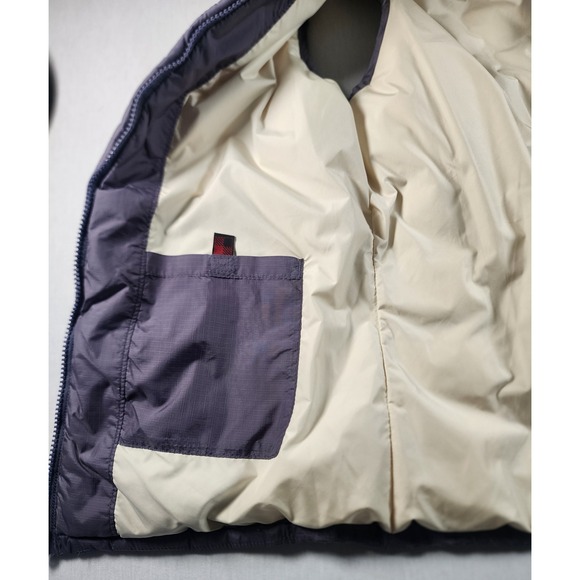 Vintage Style Woolrich Womens Small Amethyst Full Zip Puffer Vest Style 18508 - Picture 6 of 8